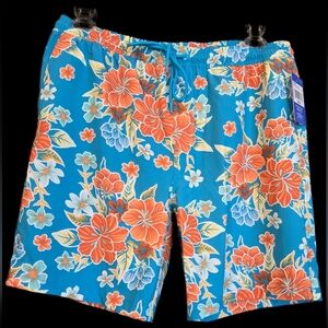 NWT! Hurley Tropical Floral Men's Swim Shorts